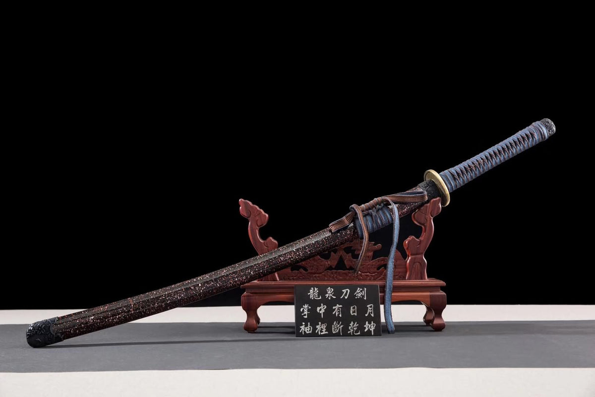 Japanese sword,Hand forged Damascus steel blade,Stainless steel scabbard - Chinese sword shop