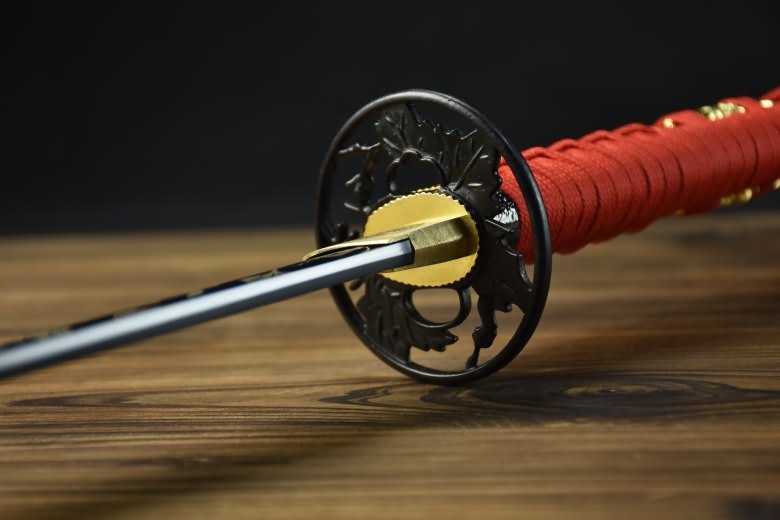 Black blade katana,High carbon steel - Chinese sword shop