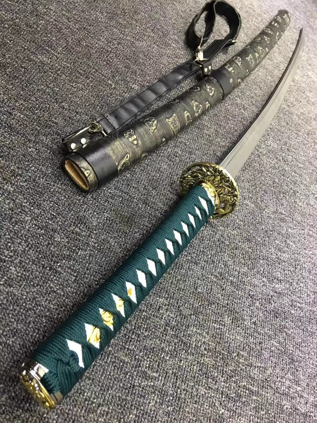 Japanese samurai swords,High carbon steel blade,PU scabbard - Chinese sword shop