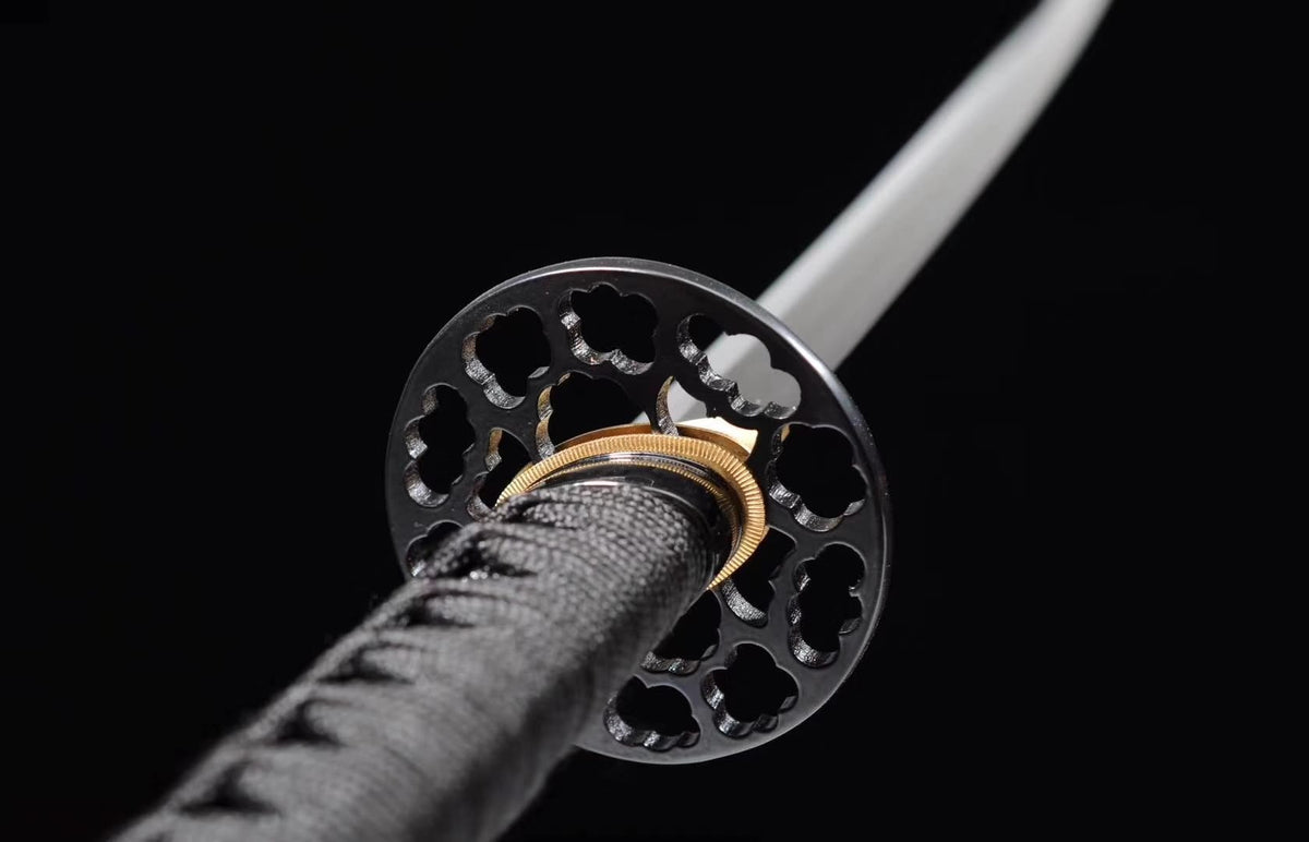 katana,High carbon steel burn blade,Snake skin texture scabbard - Chinese sword shop
