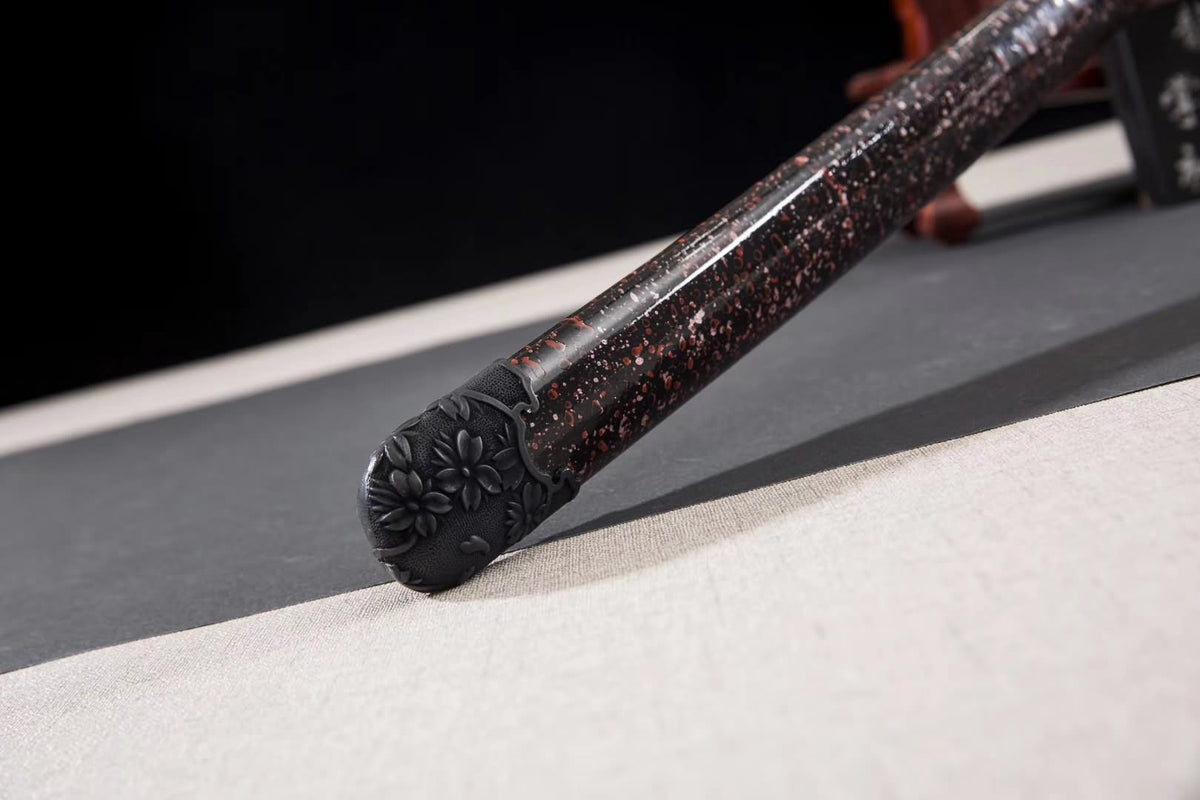 Japanese sword,Hand forged Damascus steel blade,Stainless steel scabbard - Chinese sword shop