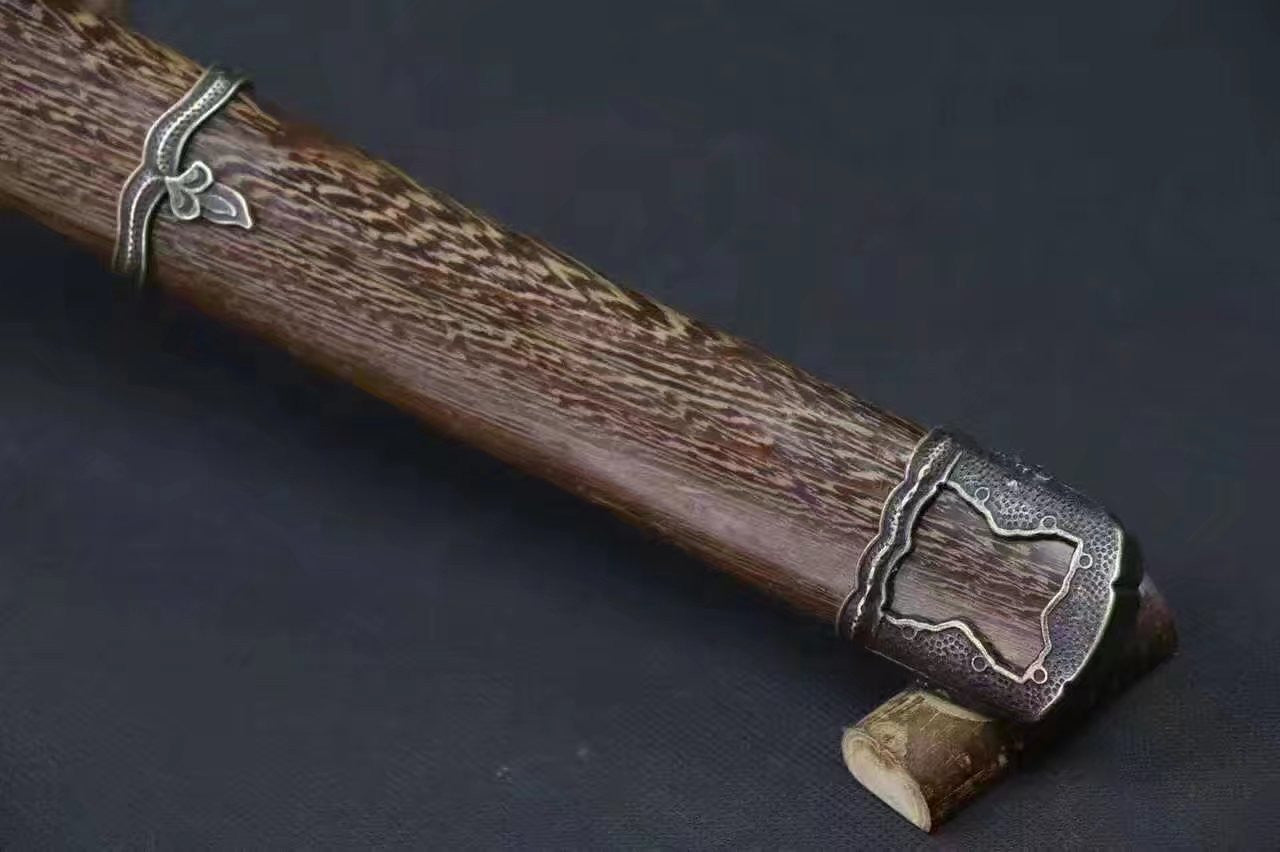 Tachi,Japanese Officer's Sword,Folded steel blade,Wood scabbard,Alloy fitting - Chinese sword shop