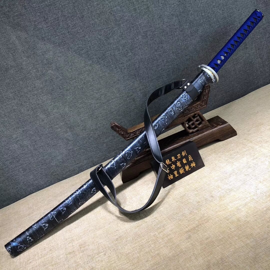 Musashi Katana,High carbon steel blade,Pu scabbard,Alloy - Chinese sword shop