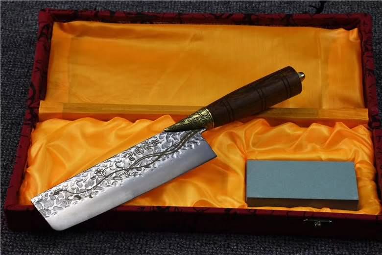 Kitchen Knives Slicing Knife Wooden Handle - Chinese sword shop