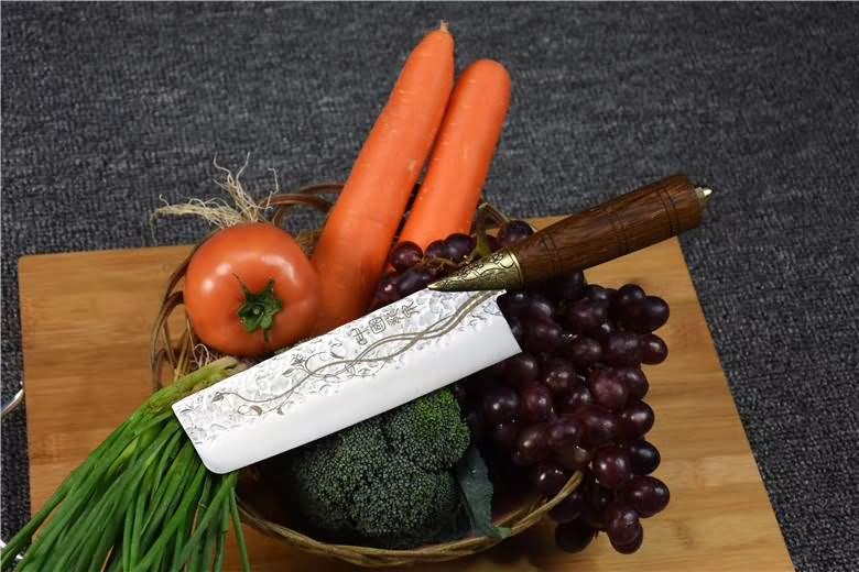 Kitchen Knives Slicing Knife Wooden Handle - Chinese sword shop