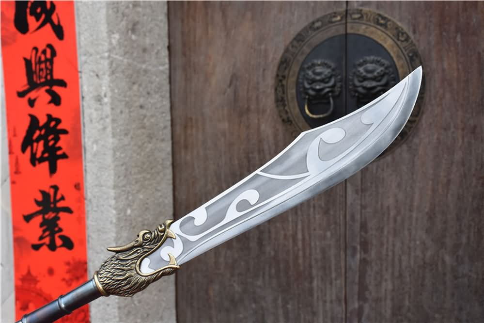 Long Kwan dao Guandao,High carbon steel blade - Chinese sword shop