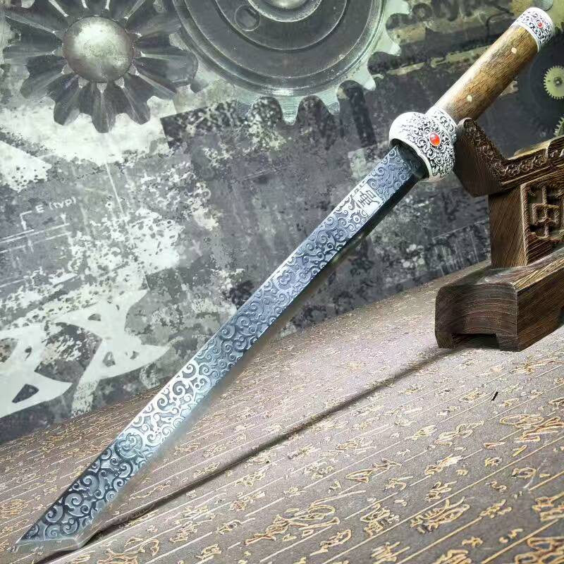 Dagger,short swords,High carbon steel blade,Rosewood scabbard - Chinese sword shop