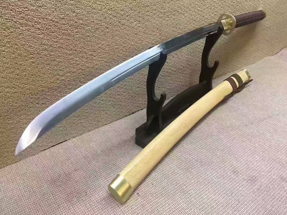 Cut horse broadsword,Katana,High carbon steel,Wood scabbard - Chinese sword shop