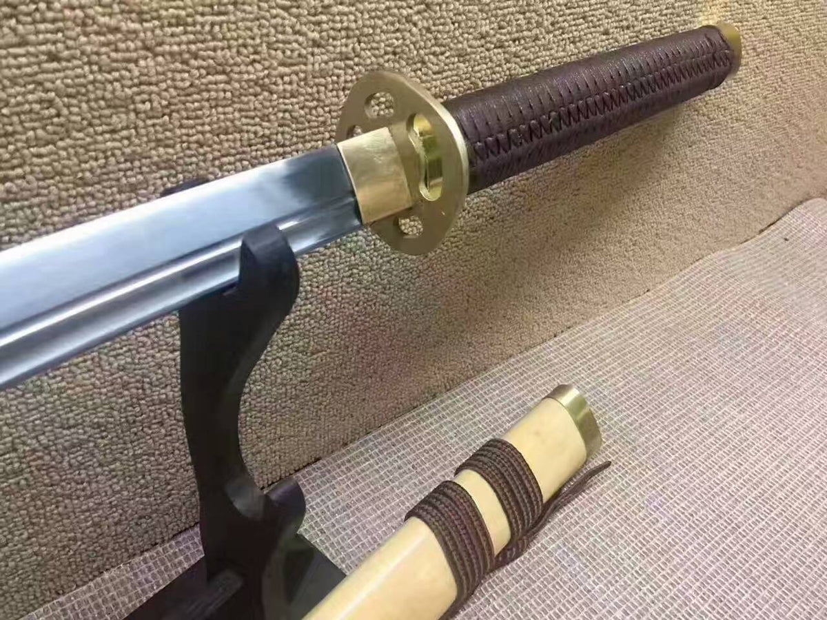 Cut horse broadsword,Katana,High carbon steel,Wood scabbard - Chinese sword shop