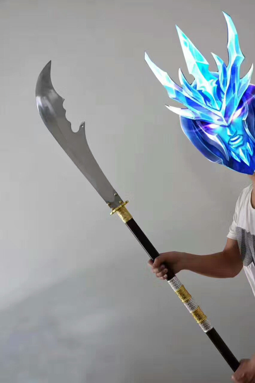 Guandao,Kwan Dao(High manganese steel blade)Length 53" - Chinese sword shop