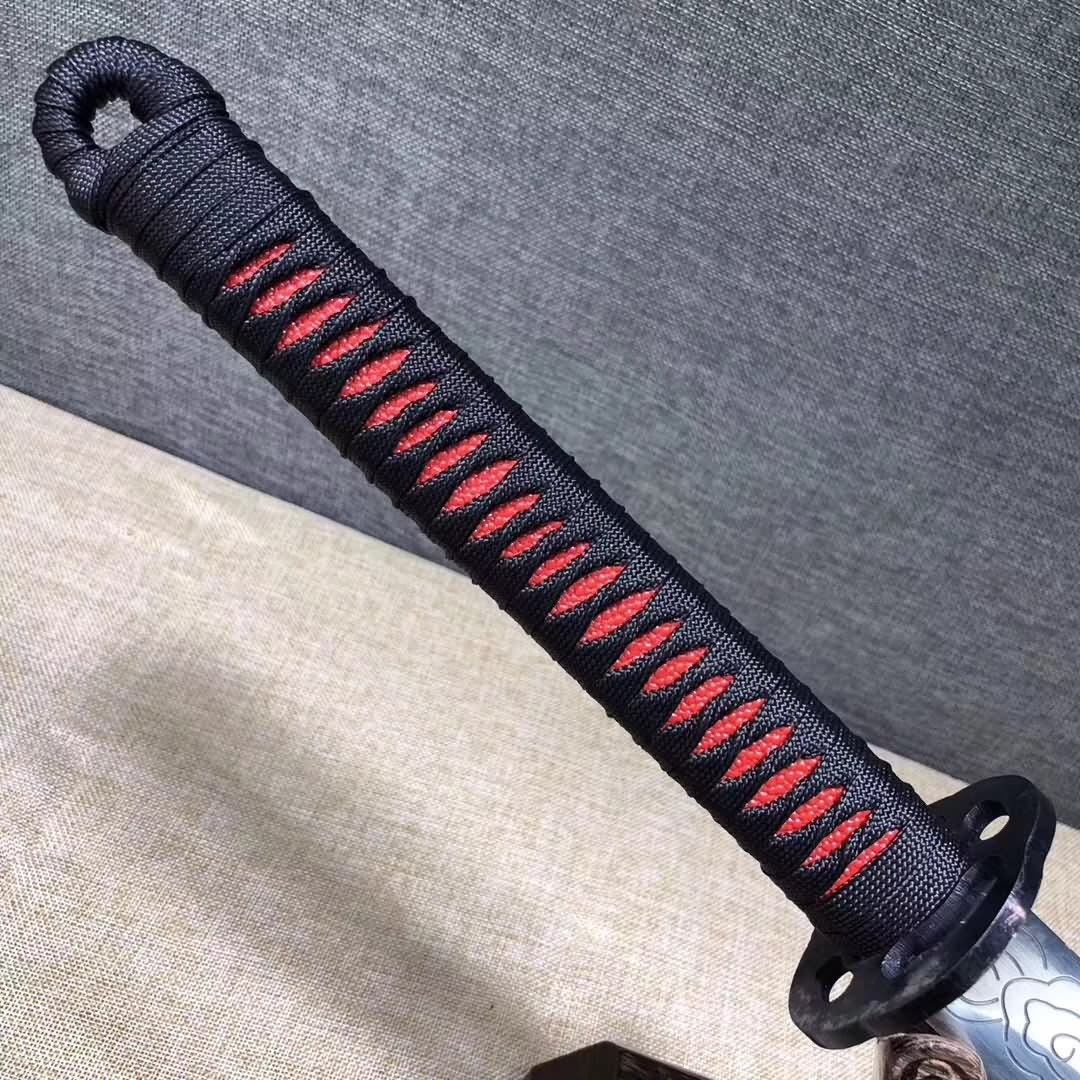 Ninja sword,Handmade High carbon steel etch blade,Full tang - Chinese sword shop