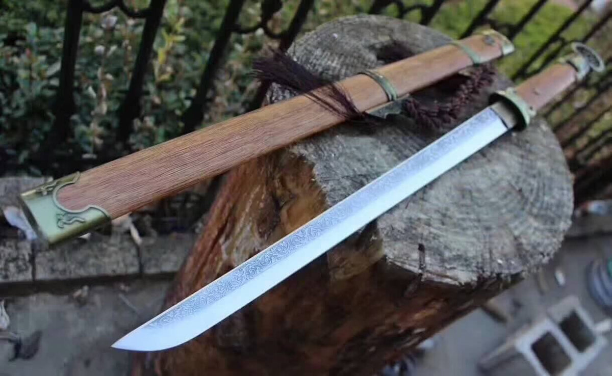 PeiDong jian,High carbon steel blade,Rosewood scabbard,Alloy fittings - Chinese sword shop