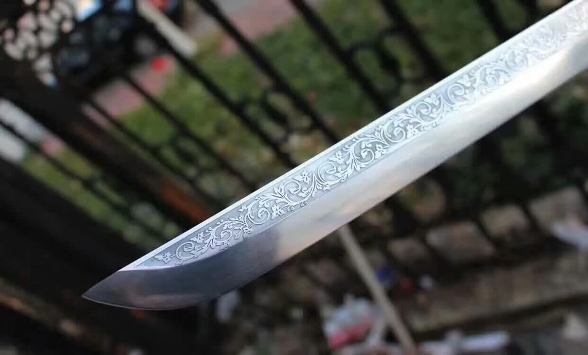 PeiDong jian,High carbon steel blade,Rosewood scabbard,Alloy fittings - Chinese sword shop