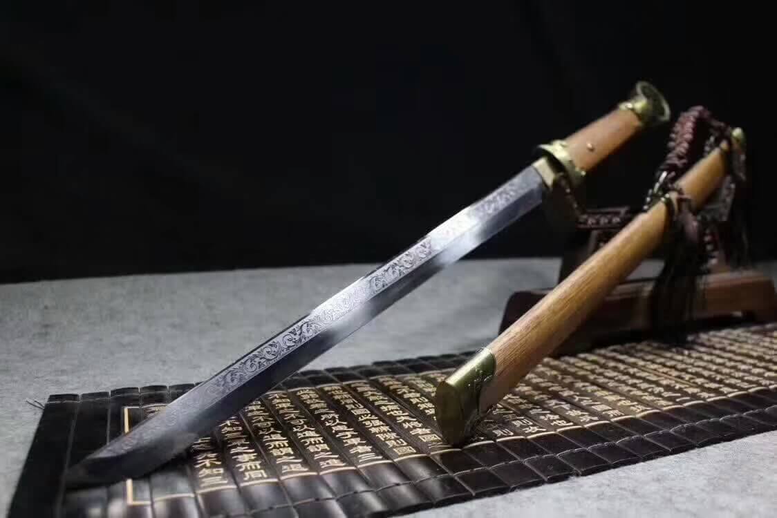 PeiDong jian,High carbon steel blade,Rosewood scabbard,Alloy fittings - Chinese sword shop
