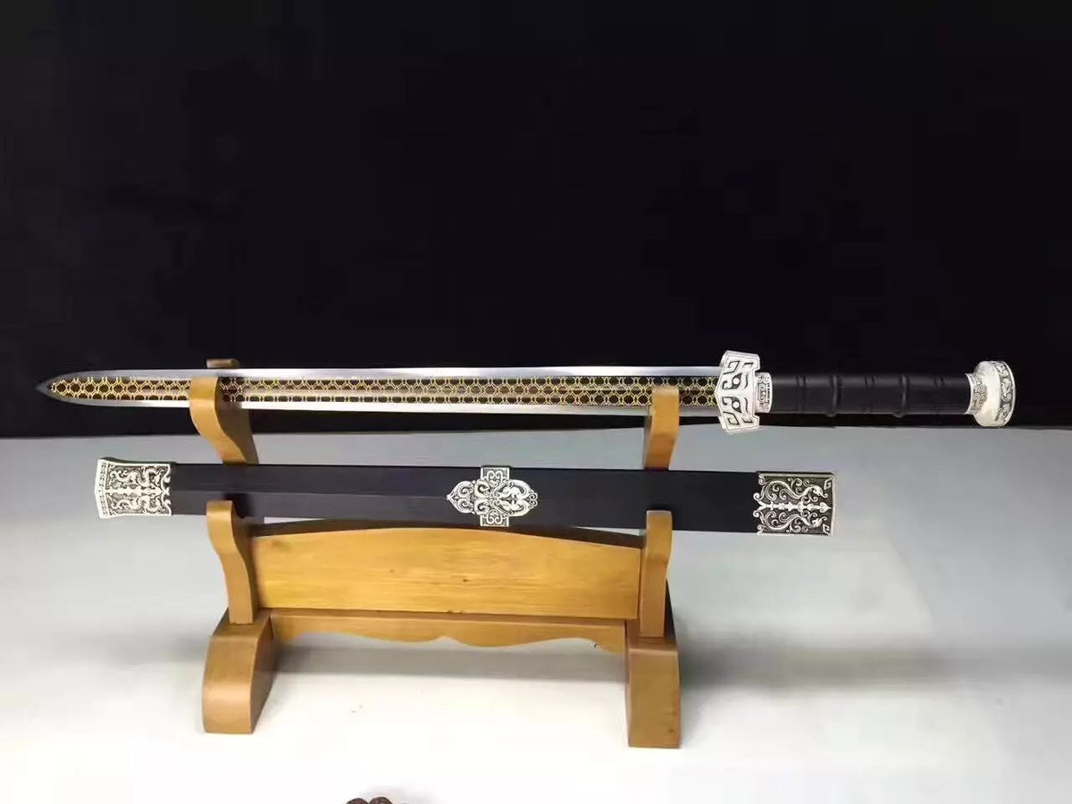 CHIBI sword,High carbon steel,Wood scabbard,Alloy fitting&Handmade art - Chinese sword shop