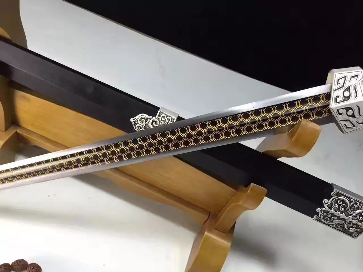 CHIBI sword,High carbon steel,Wood scabbard,Alloy fitting&Handmade art - Chinese sword shop