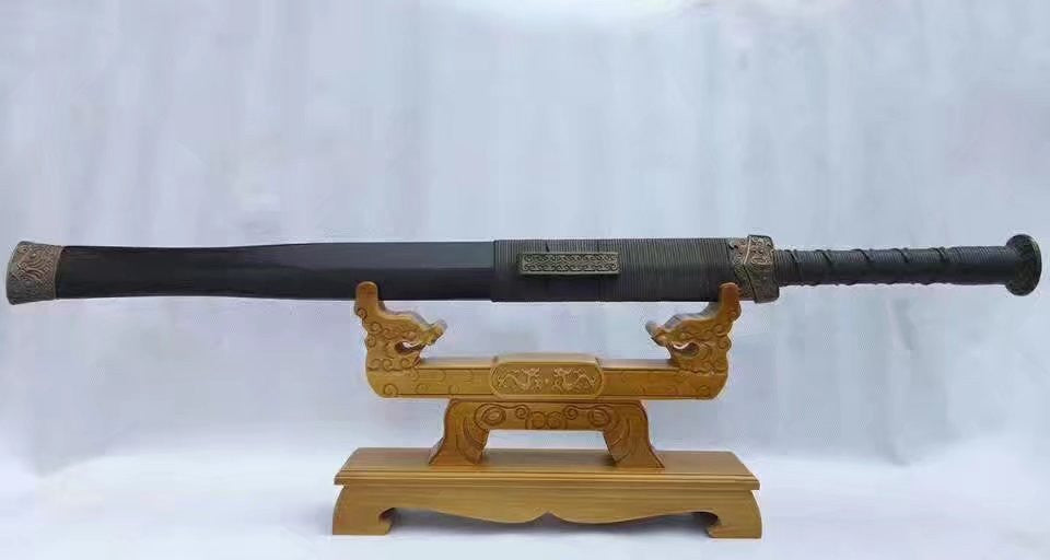 Dragon shape Chinese sword Table Stand Sword Table Display Holder Solid wood make - Chinese sword shop