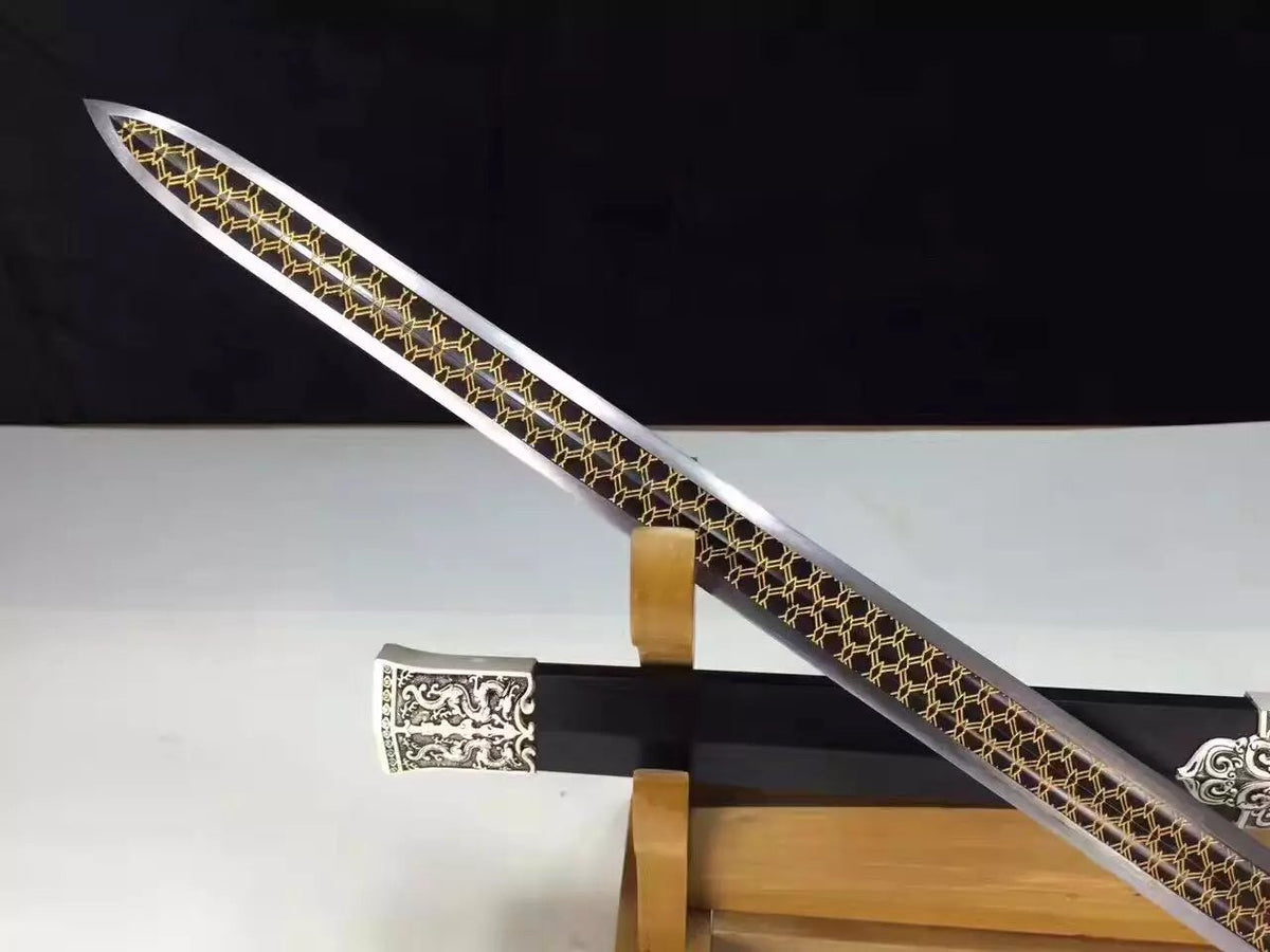 CHIBI sword,High carbon steel,Wood scabbard,Alloy fitting&Handmade art - Chinese sword shop