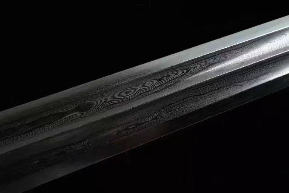 Dagger sword,Folding steel,Ebony scabbard,copper fitting,Length 16inch - Chinese sword shop