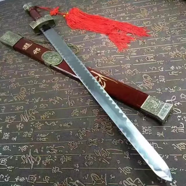 Chinese sword,Medium carbon steel,Paint scabbard,Length 29 inch - Chinese sword shop