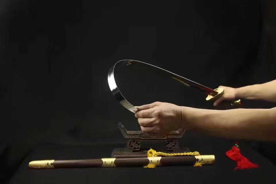 Training sword,Tai chi swords,Stainless steel,Rosewood scabbard,Brass parts - Chinese sword shop
