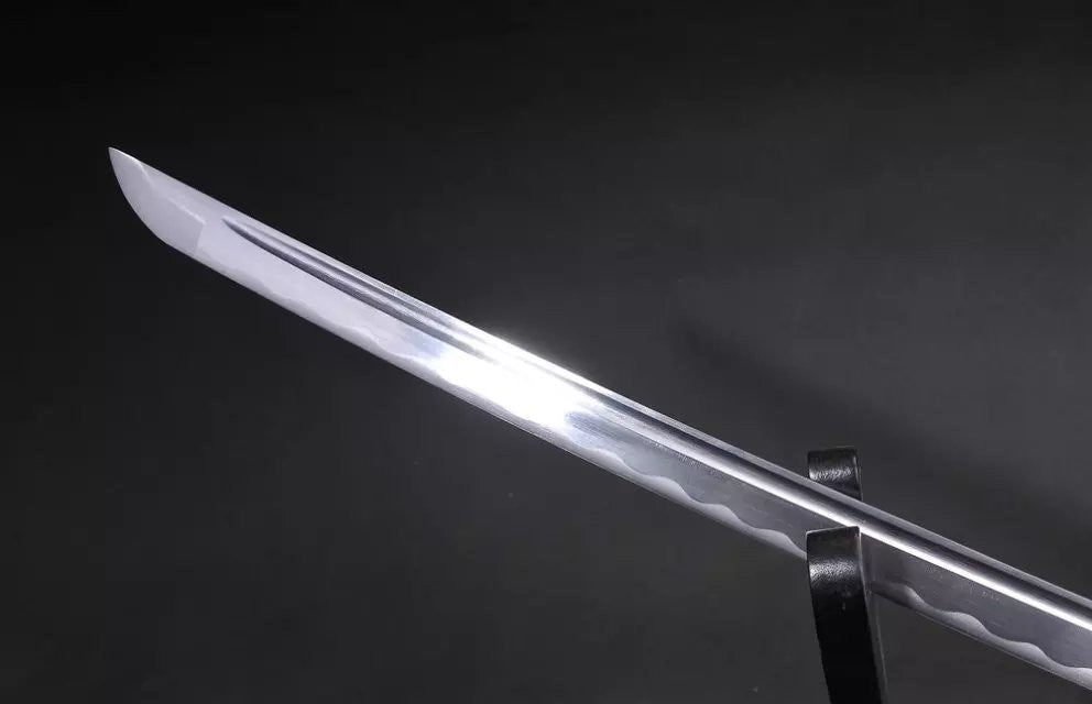 Katana,Nihontou,Medium carbon steel,Wood scabbard,Alloy fitting,Full tang,Length 39 inch - Chinese sword shop