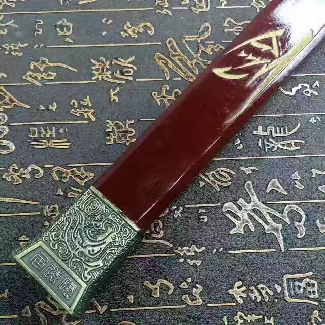 Chinese sword,Medium carbon steel,Paint scabbard,Length 29 inch - Chinese sword shop