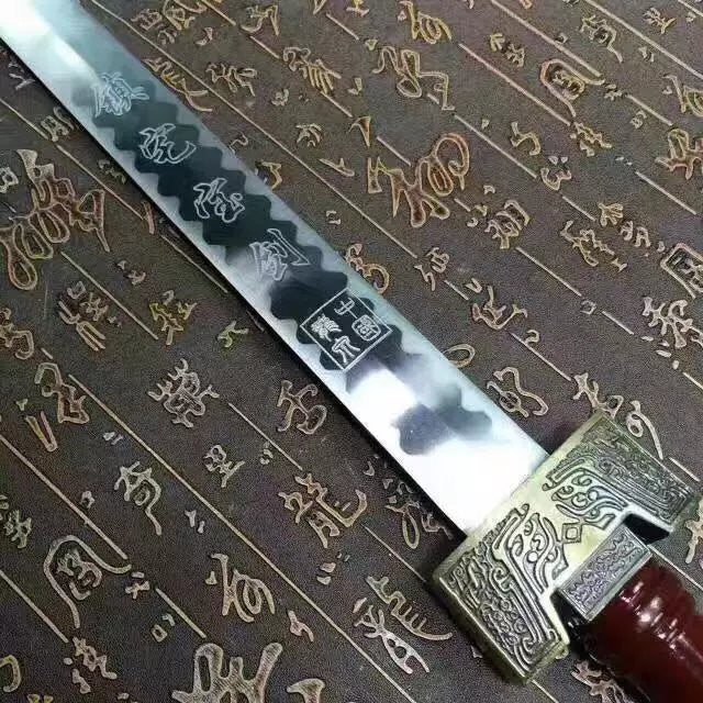 Chinese sword,Medium carbon steel,Paint scabbard,Length 29 inch - Chinese sword shop