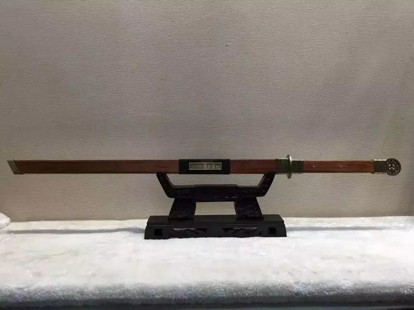 Han sword,Damascus steel blade,Acid branch wood scabbard,Alloy fittings - Chinese sword shop