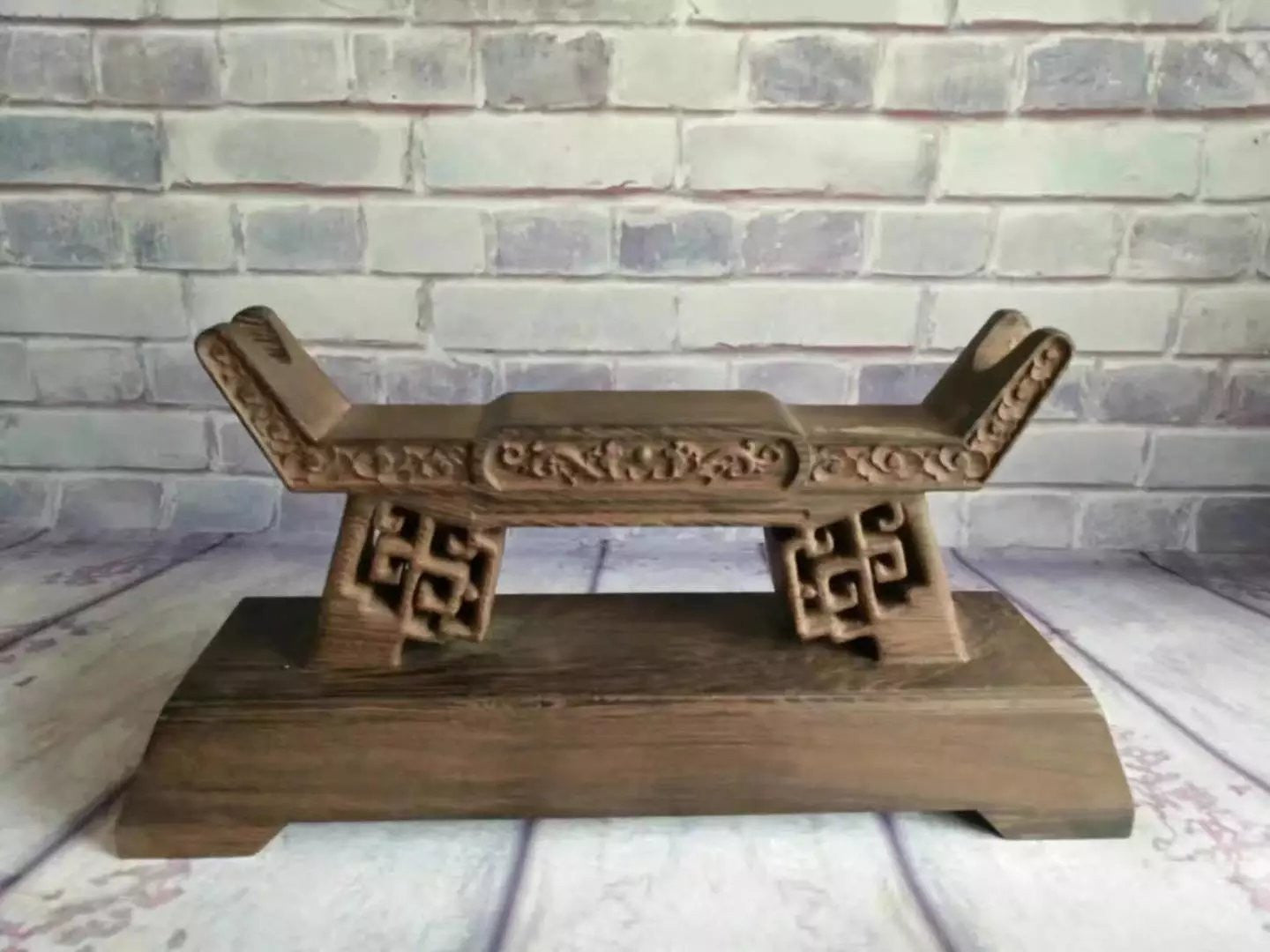 Wooden shelf Table Stand for Katana or Wakizashi Swords, Sword Table Display Holder - Chinese sword shop