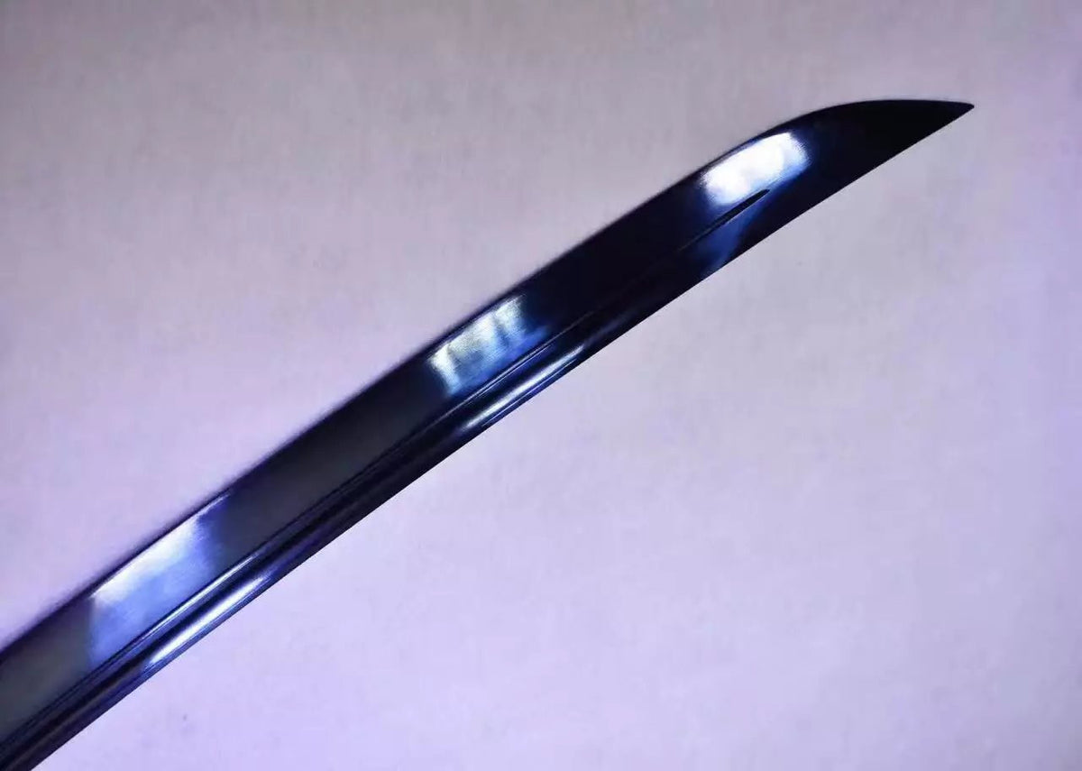 Broadsword,High carbon steel blue blade,Redwood,Alloy fittings - Chinese sword shop