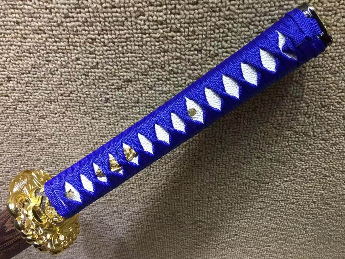 Nihontou(High carbon steel burn blade,Rosewood scabbard)Length 39" - Chinese sword shop
