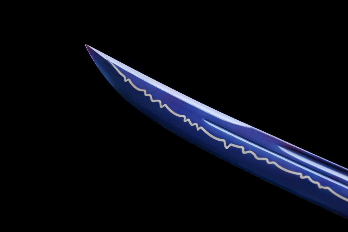 Broadsword,High carbon steeel blue blade,Alloy fittings - Chinese Sword store