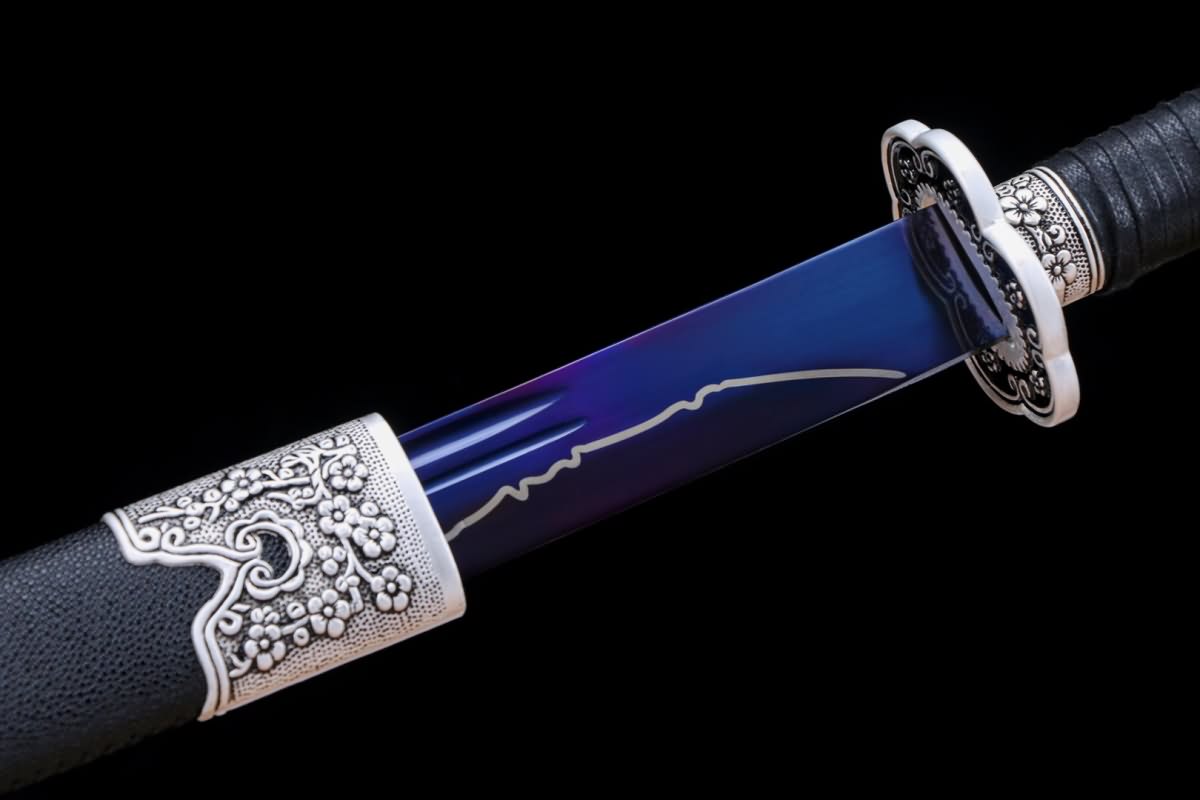 Broadsword,High carbon steeel blue blade,Alloy fittings - Chinese Sword store