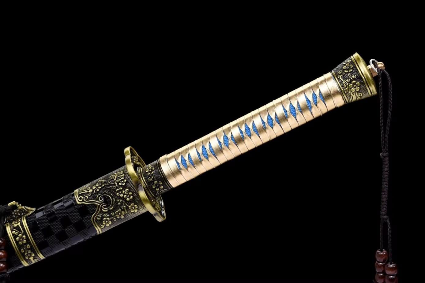 Qing dao Swords High Carbon Steel Etch Blades,Alloy Fittings,LOONGSWORD