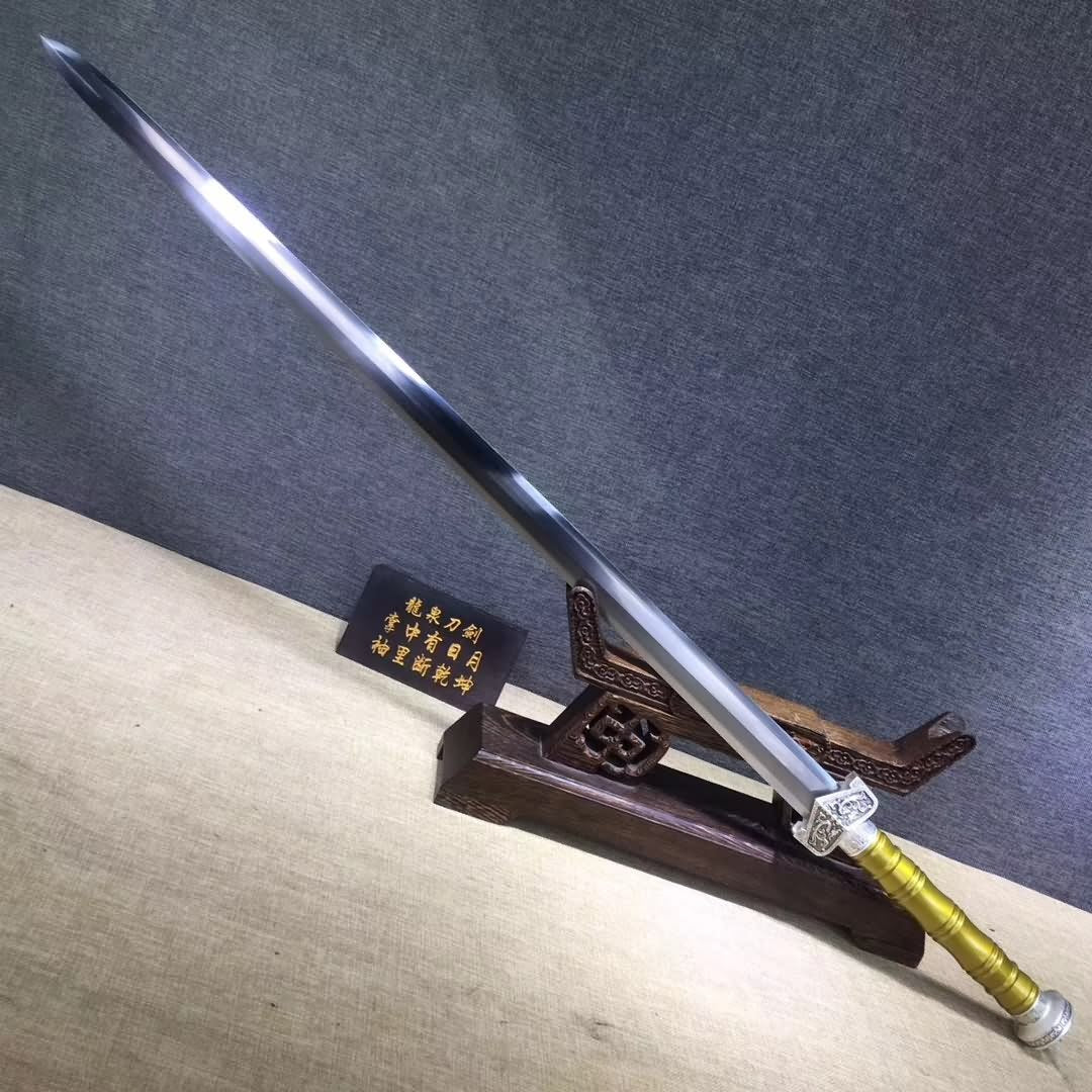 Tsing Lung sword,High carbon steel blade,Redwood scabbard,Alloy - Chinese sword shop