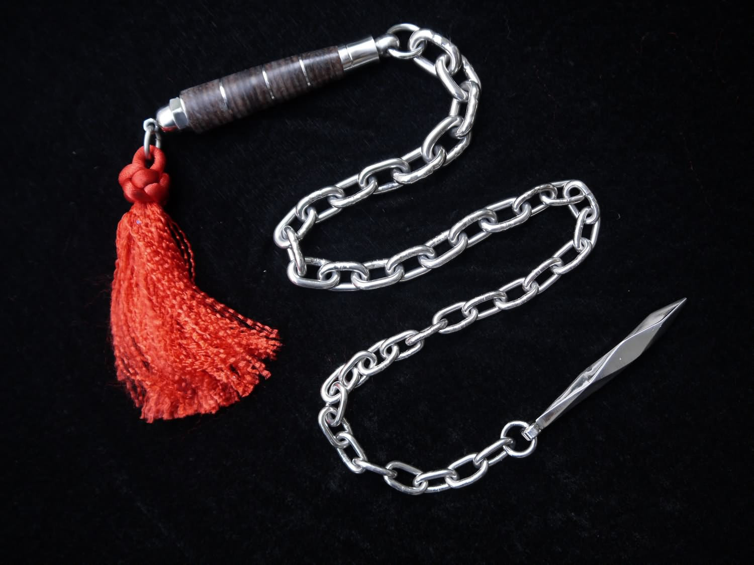Rope dart,Cowhide handle,Stainless steel,Chinese martial arts equipmen –  Chinese Sword store