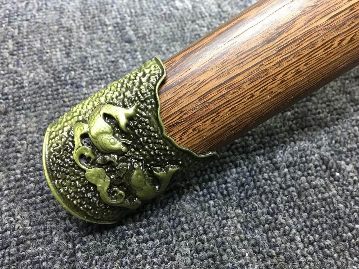 Longquan sword,High carbon steel etch blade,Rosewood,Alloy fittings - Chinese sword shop