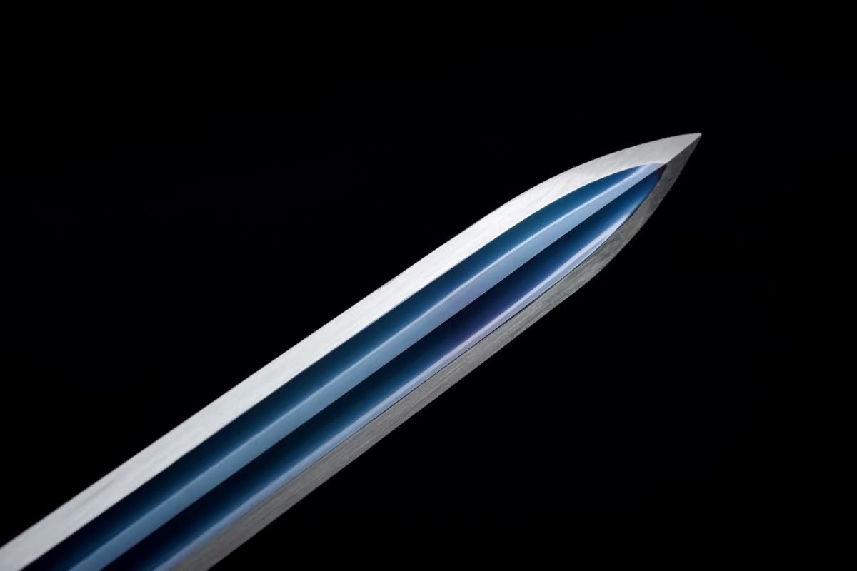 Ruyi jian,High carbon blue blade,Alloy fittings,Sword