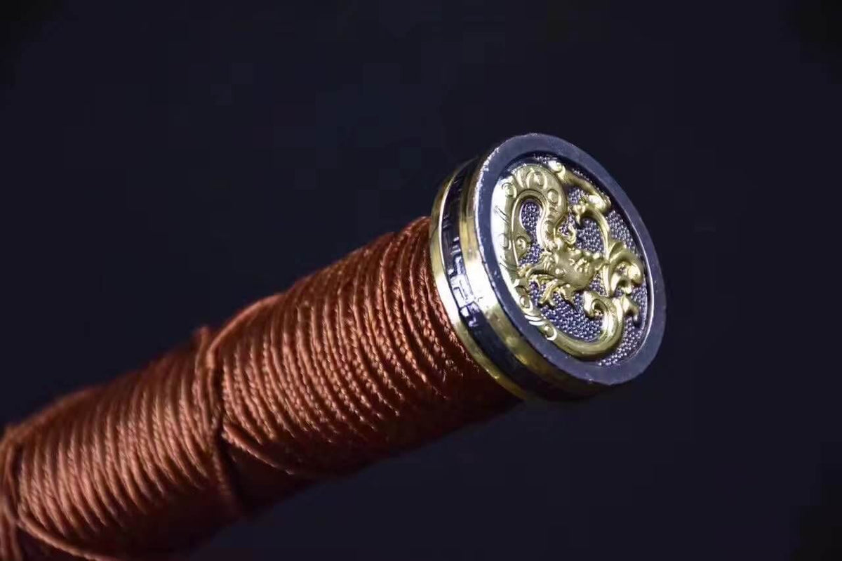 Ruyi jian,High manganese steel blade,Rosewood scabbard,Alloy fittings - Chinese sword shop