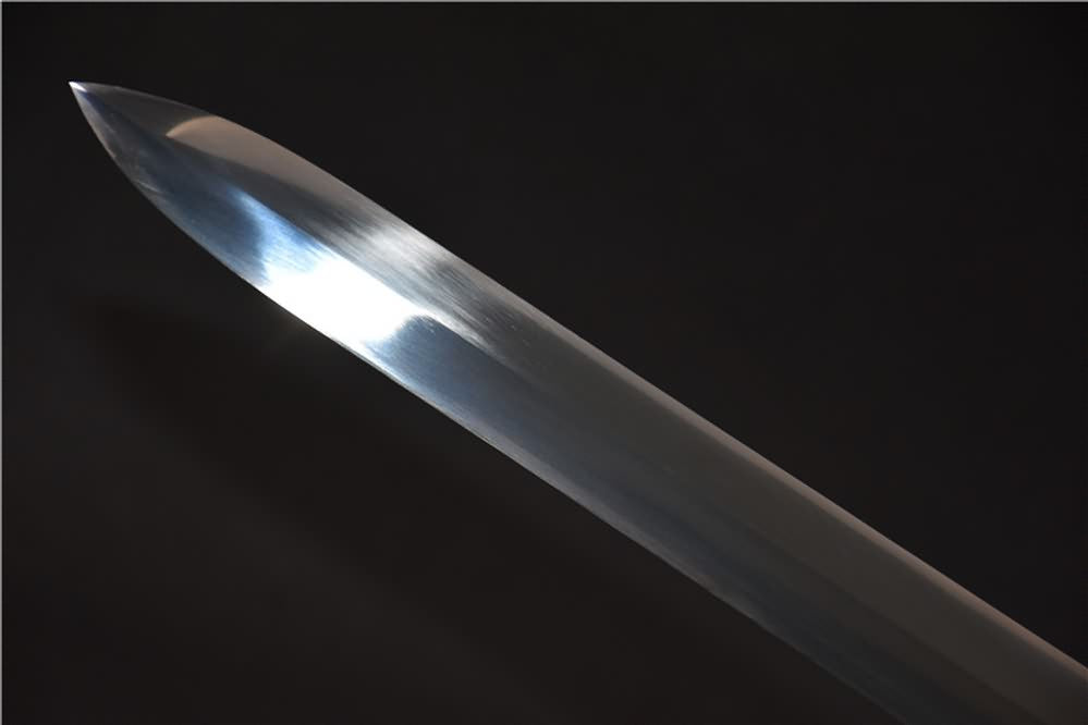Ruyi jian sword(High carbon steel blade,Rosewood scabbard,Alloy)Heat tempered - Chinese sword shop