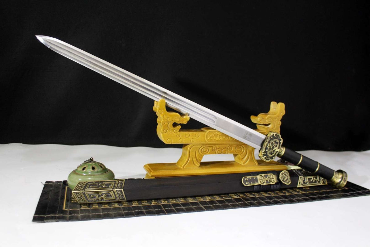 Ruyi jian sword,High carbon steel blade,Zinc alloy fittings - Chinese sword shop