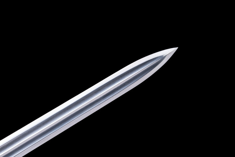 Ruyi jian,Forged High carbon steel blade,Alloy fittings,43" - Chinese sword shop
