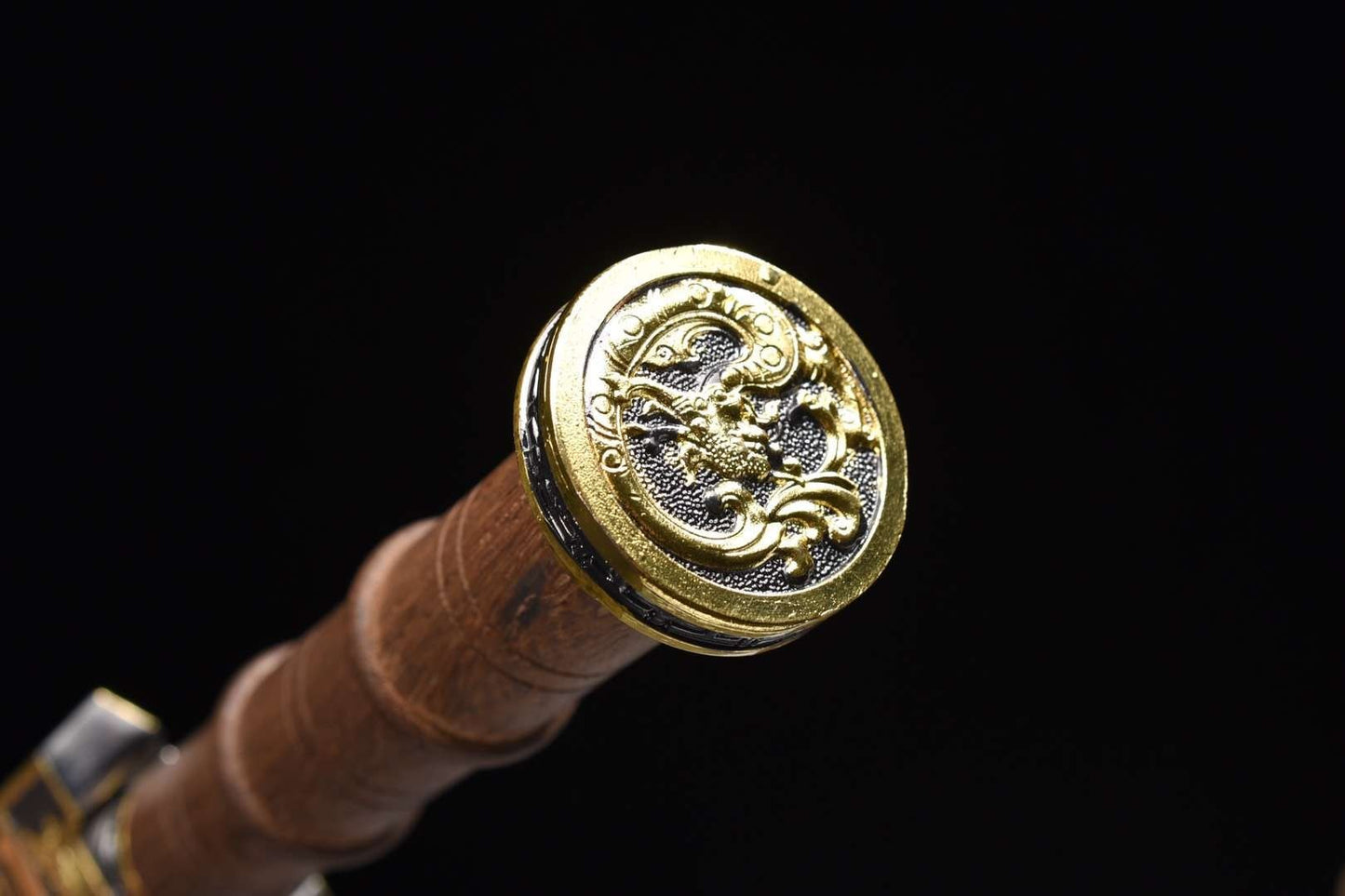 Ruyi dagger sword,High carbon steel etch blade,Alloy fittings - Chinese sword shop