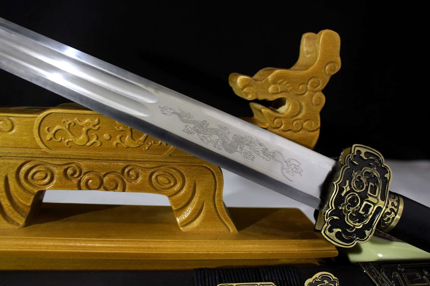 Ruyi jian sword,High carbon steel blade,Zinc alloy fittings - Chinese sword shop