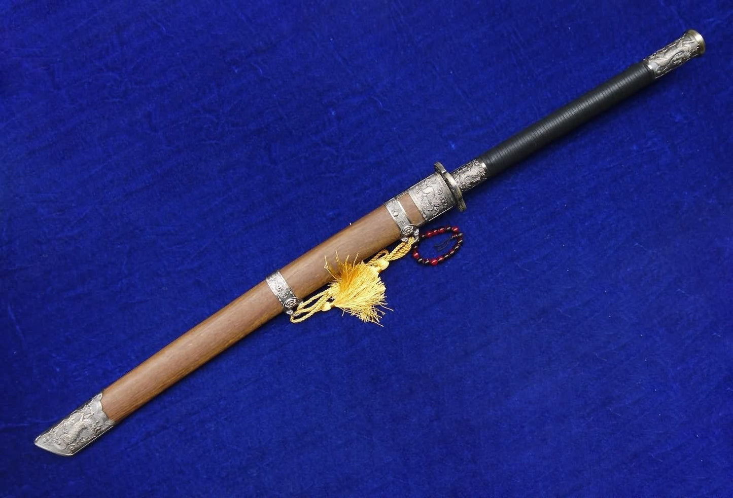 Kangxi sword,Saber,Niger,High carbon steel,Rosewood Scabbard,Alloy fitting - Chinese sword shop