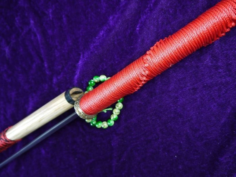 Tang sword/Medium carbon steel blade/Rosewood scabbard/Full tang - Chinese sword shop