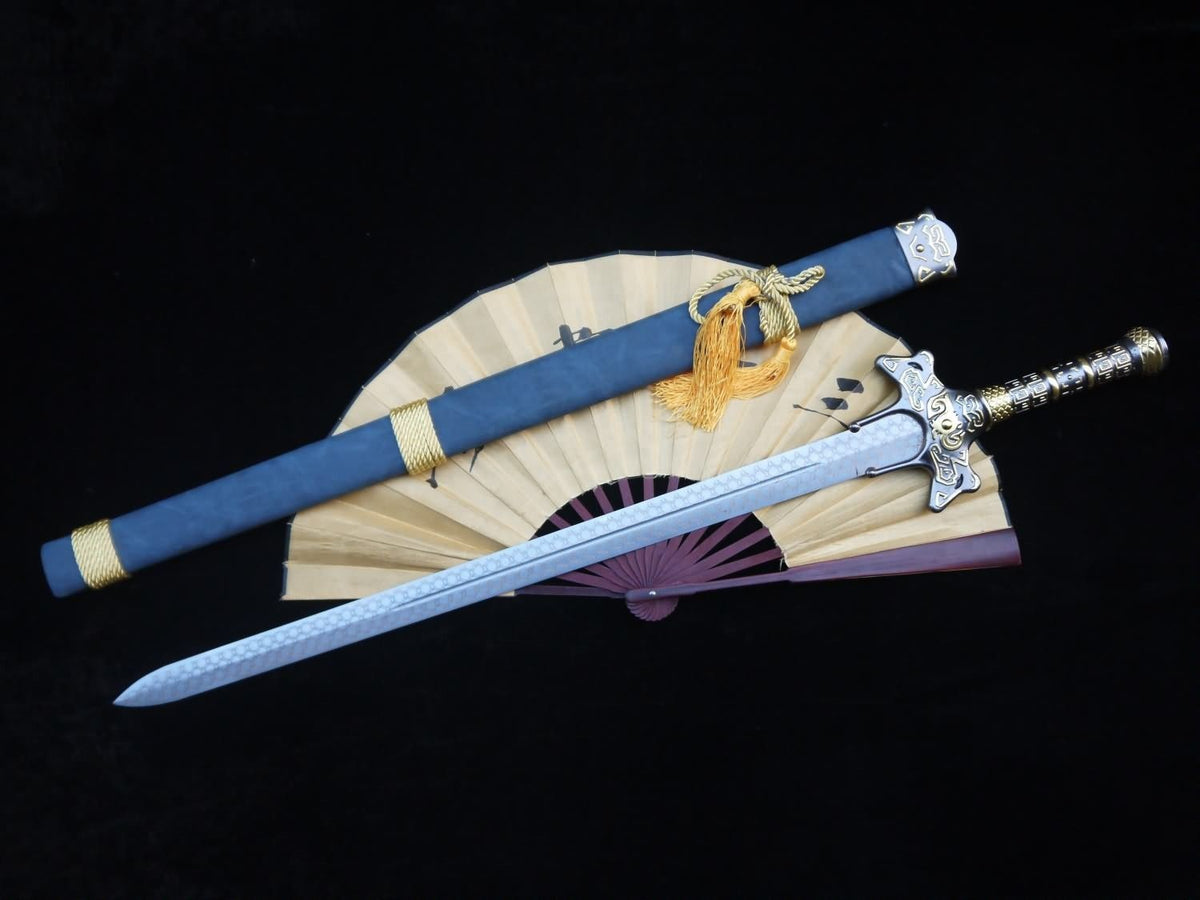 Cosplay sword,Yuanhong jian,High carbon steel blade,Alloy fittings - Chinese sword shop