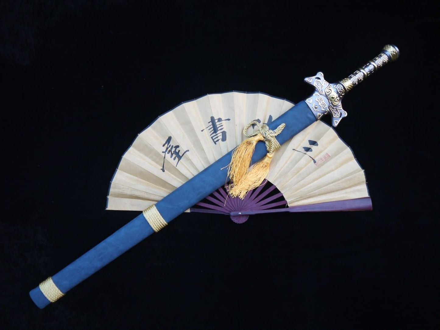 Cosplay sword,Yuanhong jian,High carbon steel blade,Alloy fittings - Chinese sword shop