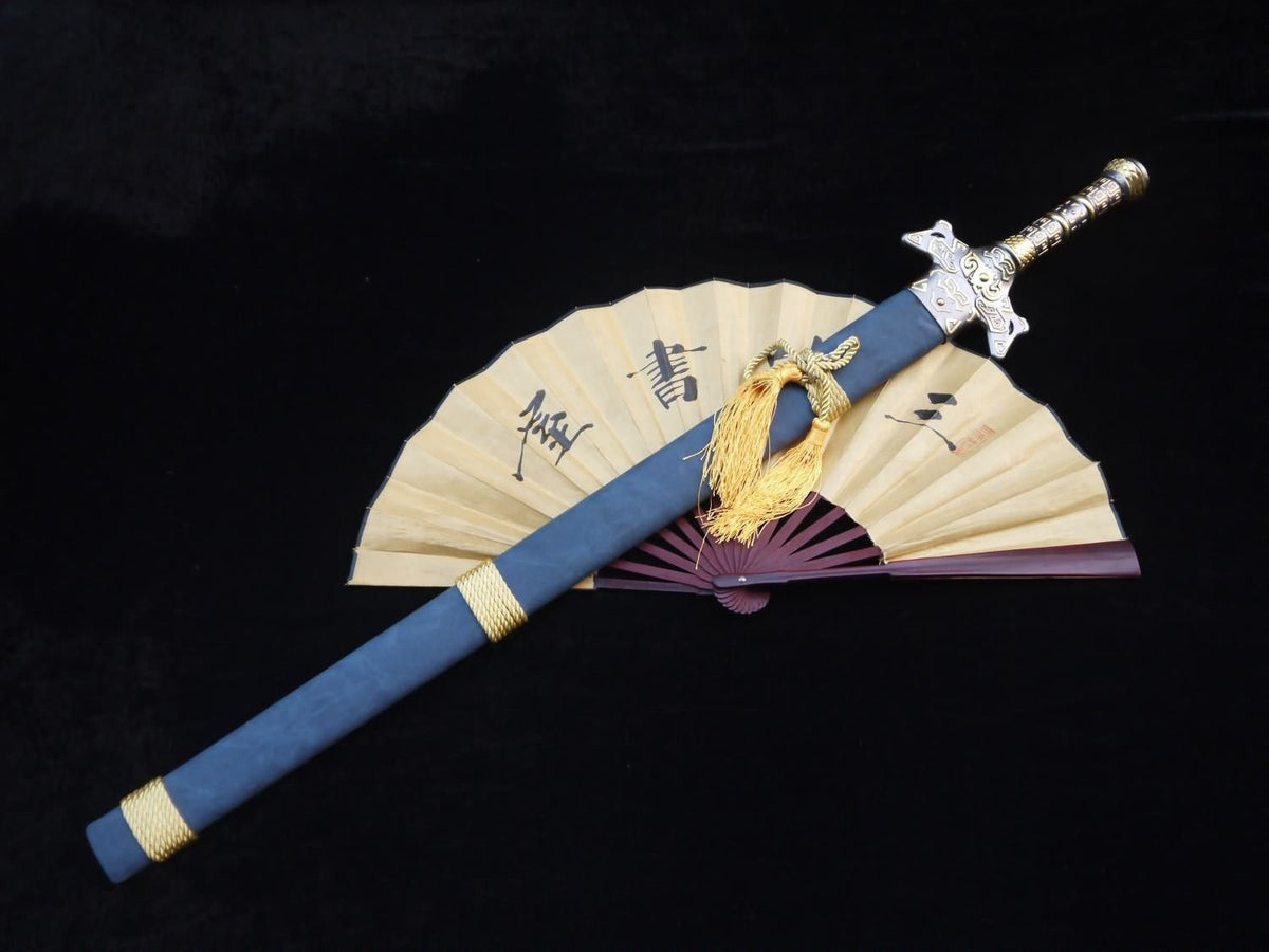 Cosplay sword,Yuanhong jian,High carbon steel blade,Alloy fittings - Chinese sword shop